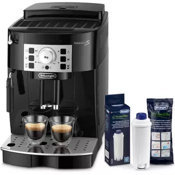 De'Longhi Эспрессо-машина на 2 чашки, черная Magnifica S De'Longhi