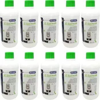 De'Longhi Средство для удаления накипи (очиститель труб) для кофемашин EcoDecalk, 10 предметов De'Longhi
