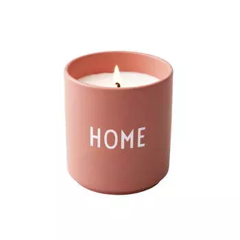 Design Letters Свеча ароматическая "Home" 8,7 х 8 см Nude Favourite Design Letters