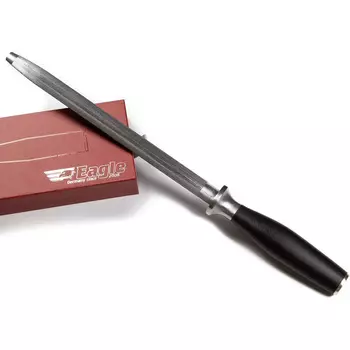 Eagle Точилка для ножей Eagle Professional из нержавеющей стали, 23 см, черный