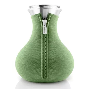 Eva Solo Чайник заварочный tea maker в неопреновом текстурном чехле 1 л светло-зелёный Eva Solo