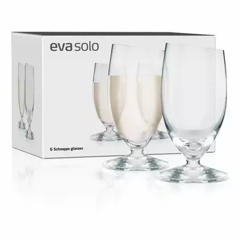 Eva Solo Набор бокалов для шнапса 0,04 л 6 предметов 3Part A/S Eva Solo