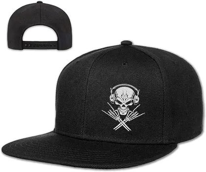 Черные шляпы Snapback для унисекс и женщин с плоскими полями, бейсбольная кепка регулируемого размера, крутые черные шляпы, уличная шляпа дальнобойщика, кепки для папы Adjustable