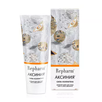 REPHARM Дневной крем для лица, шеи и зоны декольте Аксиния Сила коллагена