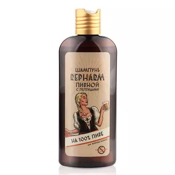 REPHARM Шампунь Пивной с пептидами для жирных волос 250.0