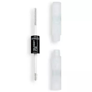 RELOVE REVOLUTION Фиксирующий гель для бровей и ресниц Glossy Fix Clear Brow Gel & Mascara, прозрачный