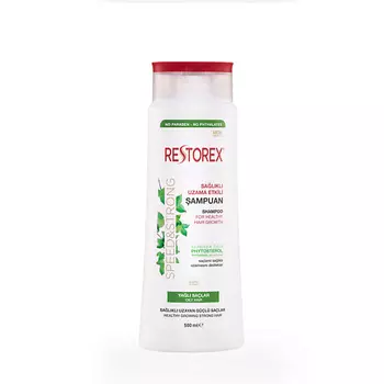 RESTOREX Шампунь для роста волос для жирных волос с фитостеролом