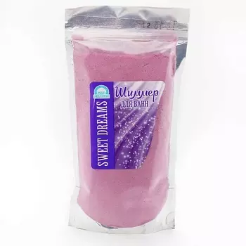 РЕСУРС ЗДОРОВЬЯ Шиммер Мерцающая пудра для ванны SWEET DREAMS 180.0