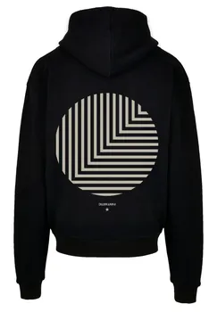 Пуловер F4NT4STIC Ultra Heavy Hoodie Geometrics Grn, черный