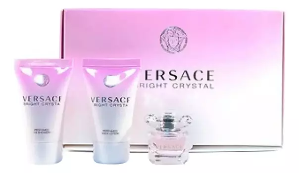 Bright Crystal: набор (т/вода 5мл + лосьон д/тела 25мл + гель д/душа 25мл)