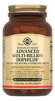 Биодобавка Мультидофилус плюс Advanced Multi-Billion Dophilus 60 капсул