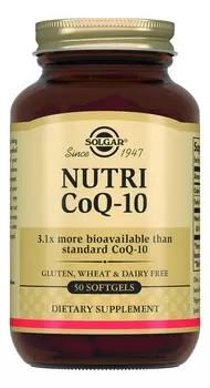 Биодобавка Нутрикоэнзим Q-10 Nutri CoQ-10 50 капсул