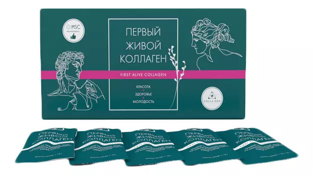 Биокомплекс Первый живой коллаген: Саше 30*10г