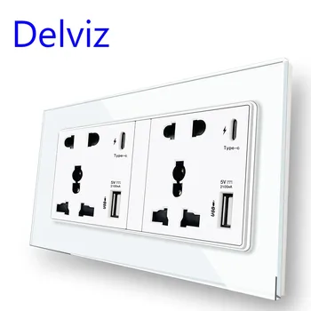DELVIZ Умная розетка Type C