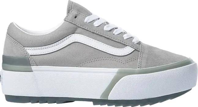 Кеды Vans Old Skool Stacked Pastel - Drizzle, серый