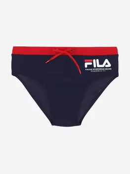 Плавки для мальчиков FILA, Синий, размер 164