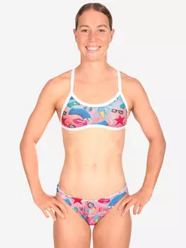 Плавки женские Mako Sunkissed Venice Summer Slip, Оранжевый