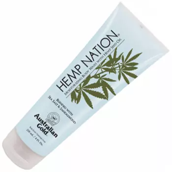 Australian Gold Гель для душа 235мл HEMP NATION Body-wash Sea Salt and Sandalwood
