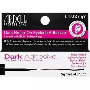 ARDELL Клей для ресниц с вит-ом B и роз-ой водой тёмный Brush-on DARK 5г.