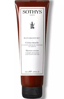 Sothys Paris Крем-гель для душа с цветками вишни и лотоса "Shower Cream", 200 мл (Sothys Paris, Body)