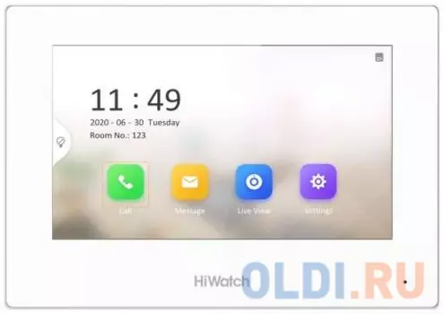 Видеопанель HiWatch VDP-H2211 цвет панели: белый