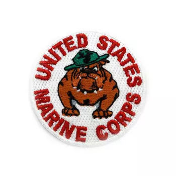 AD1004 Термоаппликация 'Marine Corps United States', d 5,5 см, Hobby&amp;Pro