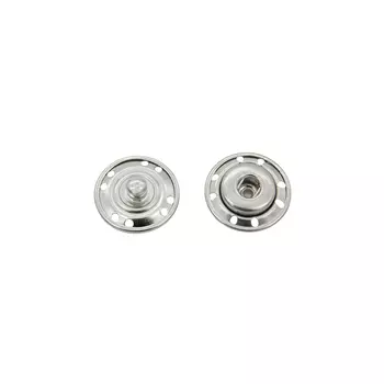 95114/15 Кнопка пришивная д-16мм никель упак(4шт) Hobby&amp;Pro