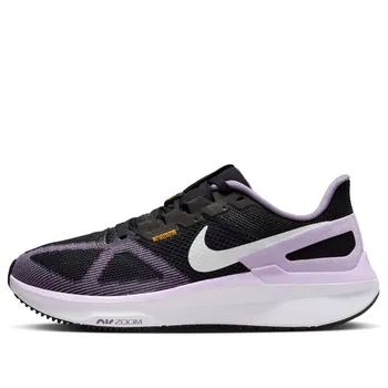 Кроссовки air zoom structure 25 'black purple white' Nike, черный