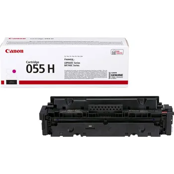 Картридж лазерный Canon 055HM/3018C002, пурпурный, 5900 страниц, оригинальный для Canon LBP66x/MF74x