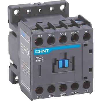 Контактор 12А 220 В, AC, 1НО, CHINT NXC-12M10 (836580)