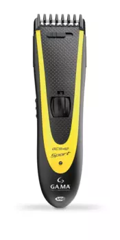 Машинка для стрижки GA.MA SPORT-HF GC542, режимов 1, насадок 1, черный/желтый (GM0115)