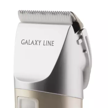 Машинка для стрижки Galaxy GL4158, режимов 1, насадок 4, золото (гл4158л)
