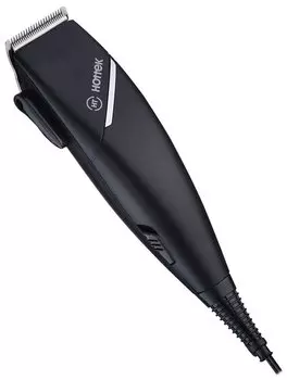 Машинка для стрижки HOTTEK HT-965-003, режимов 1, насадок 4, черный (HT-965-003)