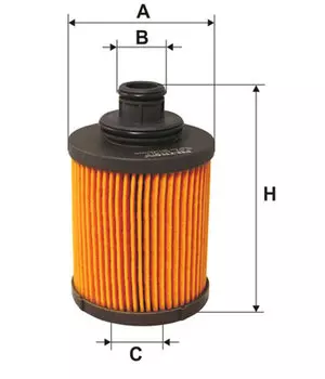 Масляный фильтр FILTRON для Opel (OE 682)