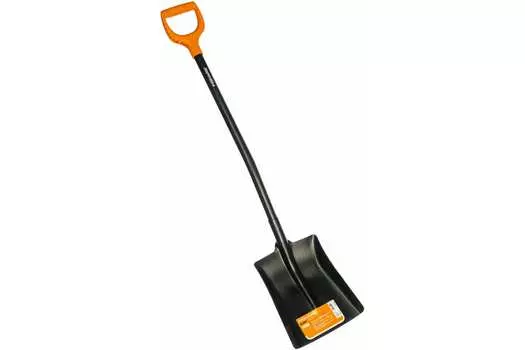 Лопата совковая с черенком FISKARS Solid, ширина 27см (1026682)