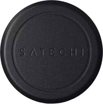 Магнитная накладка Satechi Magnetic Sticker для Apple iPhone 11/12, черный (ST-ELMSK)