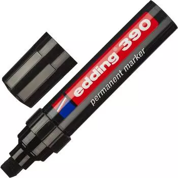 Маркер перманентый Edding, черный (E-390/1)