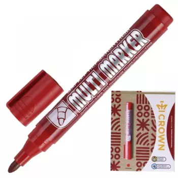 Маркер перманентый MUNHWA Marker, красный (CPM-800)