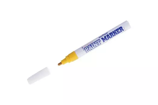 Маркер строительный MUNHWA, жёлтый (PM-08)