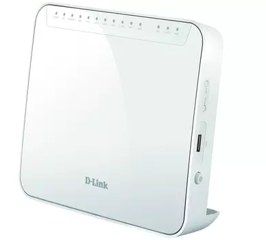 Маршрутизатор ADSL D-link DSL-G2452GR, 802.11a/b/g/n/ac, 2.4 / 5 ГГц, до 1.17 Гбит/с, LAN 8x1 Гбит/с, внутренних антенн: 4x2 дБи (DSL-G2452GR/R1A)