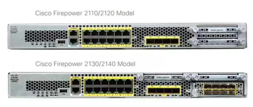 Маршрутизатор Cisco Firepower 2110 NGFW, LAN: 12x1 Гбит/с SFP 4x1 Гбит/с (FPR2110-NGFW-K9)