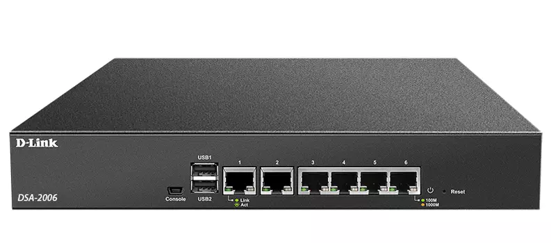 Маршрутизатор D-Link DSA-2006, LAN: 5x1 Гбит/с, WAN 1x1 Гбит/с (DSA-2006/A1A)