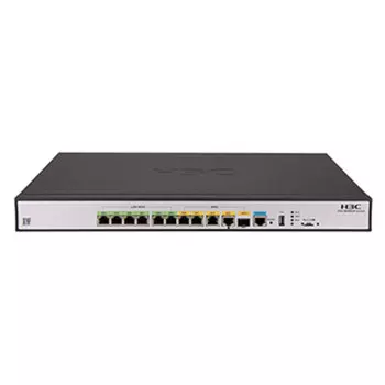 Маршрутизатор H3C MSR830-10HI, LAN: 6x1 Гбит/с SFP 1x1 Гбит/с, WAN 4x1 Гбит/с (RT-MSR830-10HI-GL)