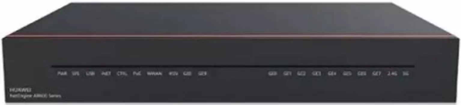 Маршрутизатор Huawei NetEngine AR651, LAN: 8x1 Гбит/с, WAN 2x1 Гбит/с, кол-во SFP/uplink: combo RJ-45/SFP 2x1 Гбит/с (50010483)