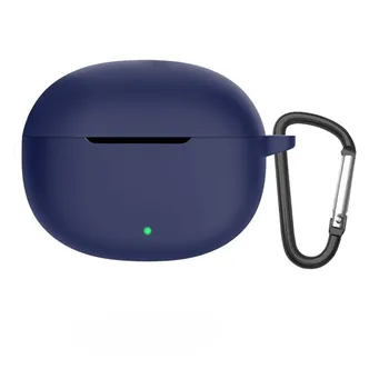Защитный чехол для наушников OPPO Realme Buds Air 5, силиконовый чехол, милый чехол, сиамский силиконовый одноцветный чехол для Realme Buds красный