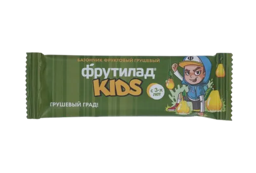Батончик Фрутилад Кидс грушевый град д/детского питания с 3 лет, 25 г