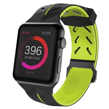 Ремешок X-Doria Action Band для Apple Watch 38/40/41 мм Черно-Желтый 467582