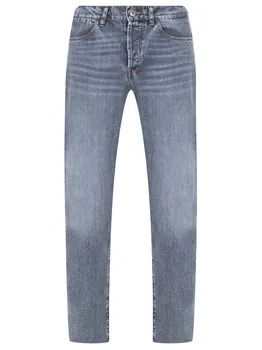 Джинсы Slim Fit хлопковые