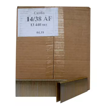 Каркасная мебельная скоба LM 14/38 cnk (10.5х38мм) / 13440шт // Eurokrep