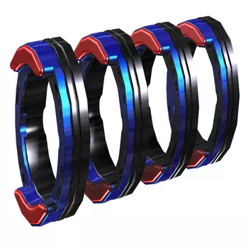 Комплект приводных роликов EWM FE 4R 1.0-1.2MM / 0.04-0.045 INCH BLUE/RED